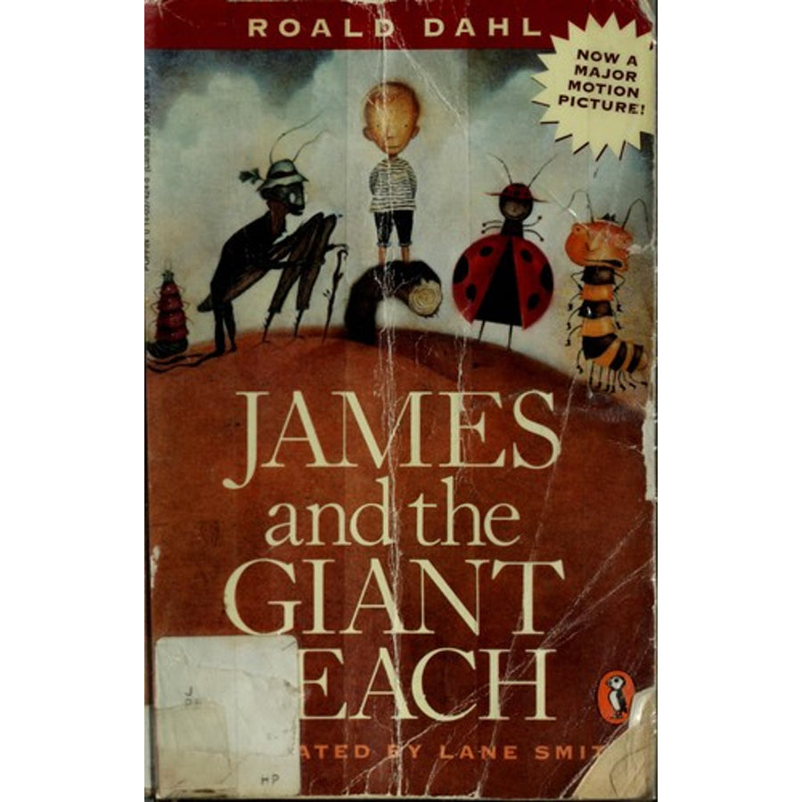 James and the Giant Peach by Roald Dahl — Paperback cover