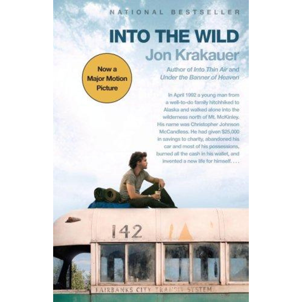 Into the Wild by Jon Krakauer book cover