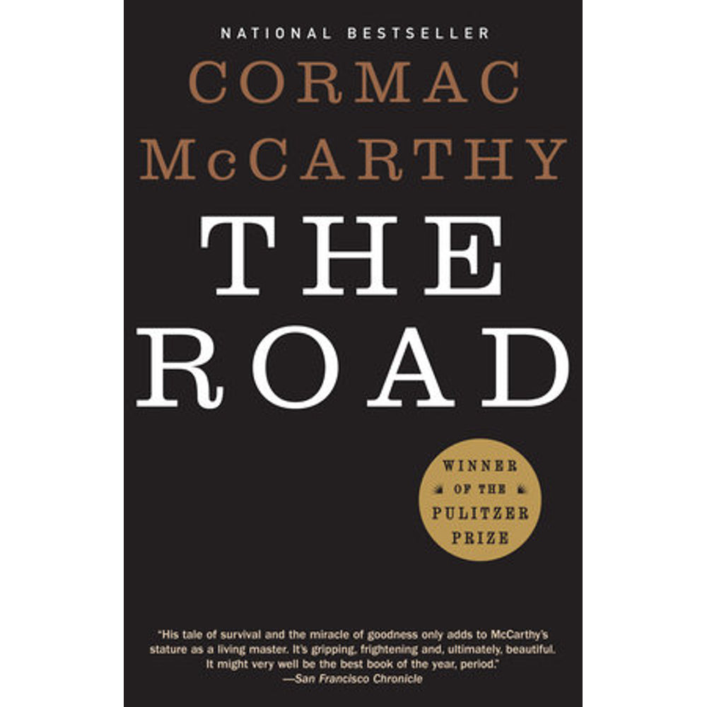 The Road by Cormac McCarthy book cover