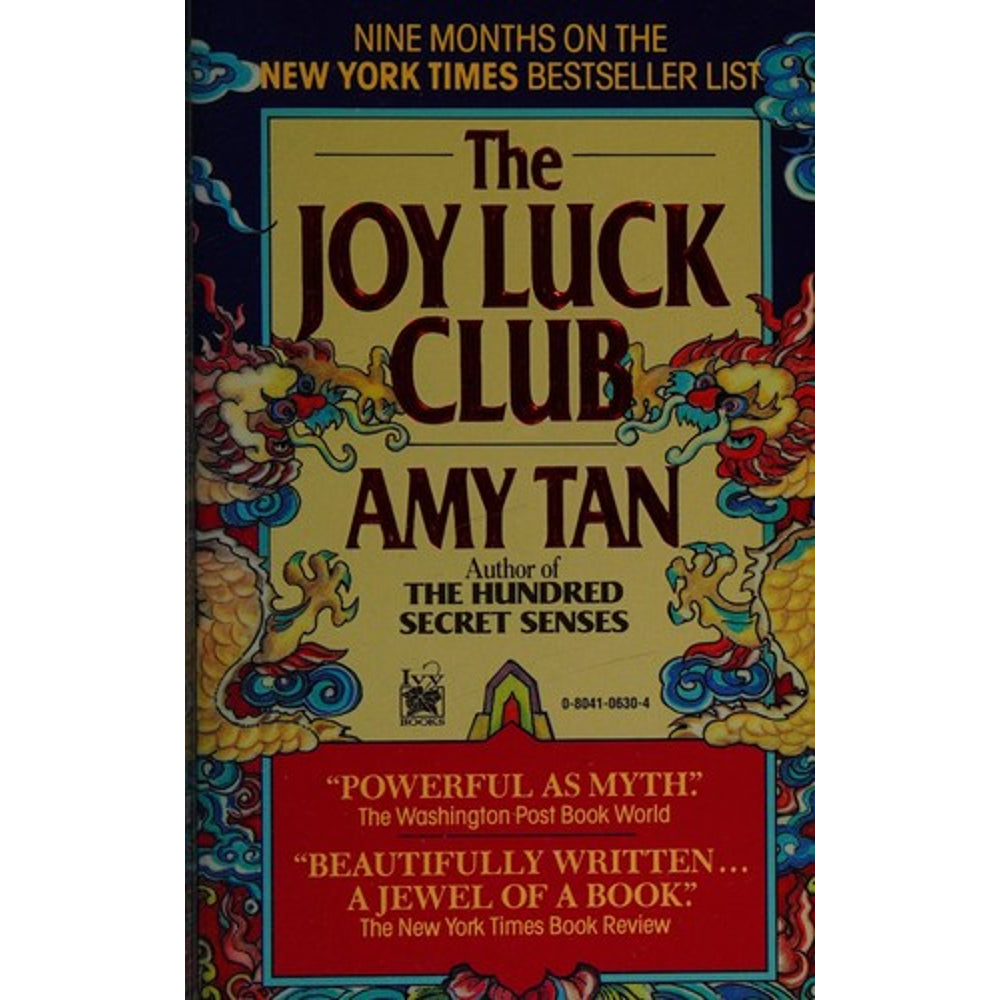 The Joy Luck Club by Amy Tan book cover