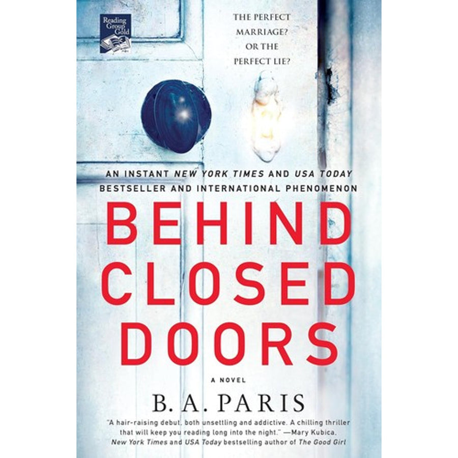 Behind Closed Doors by B. A. Paris — Paperback cover