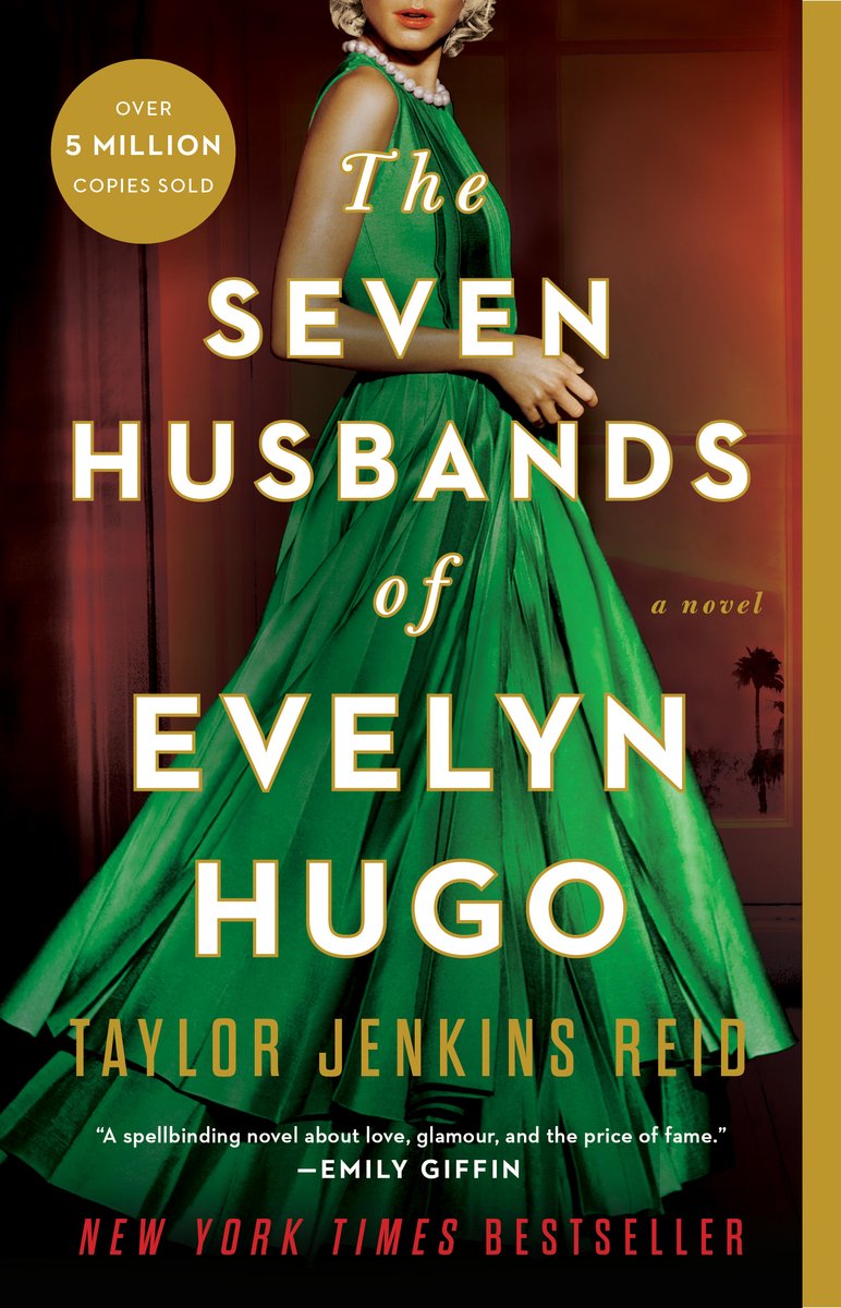 The Seven Husbands of Evelyn Hugo book cover