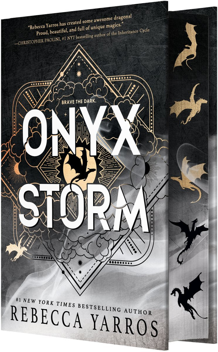 Onyx Storm book cover