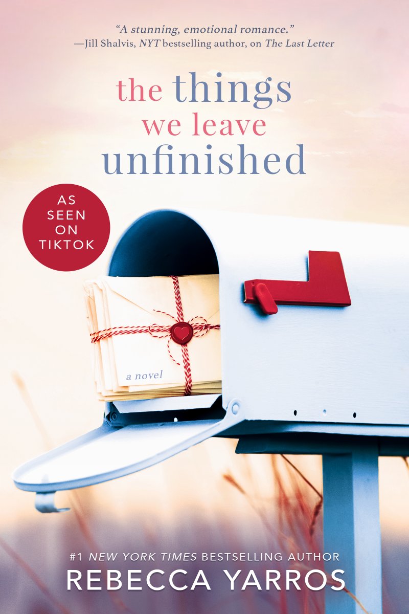 The Things We Leave Unfinished book cover