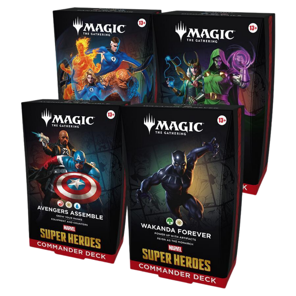 Magic: The Gathering - Marvel Super Heroes Commander Decks
