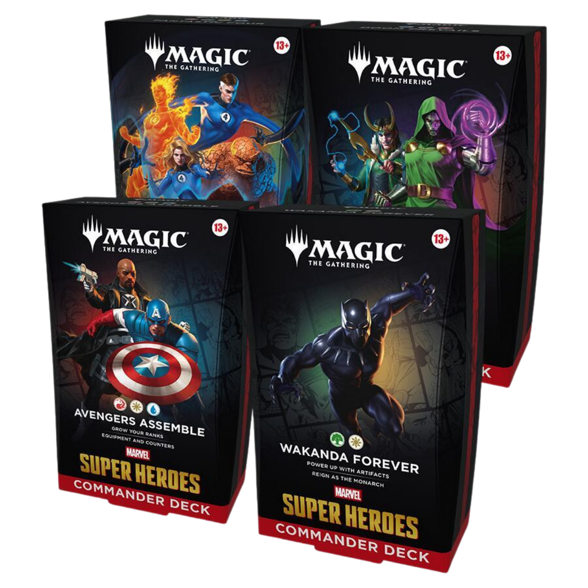Magic: The Gathering - Marvel Super Heroes Commander Decks