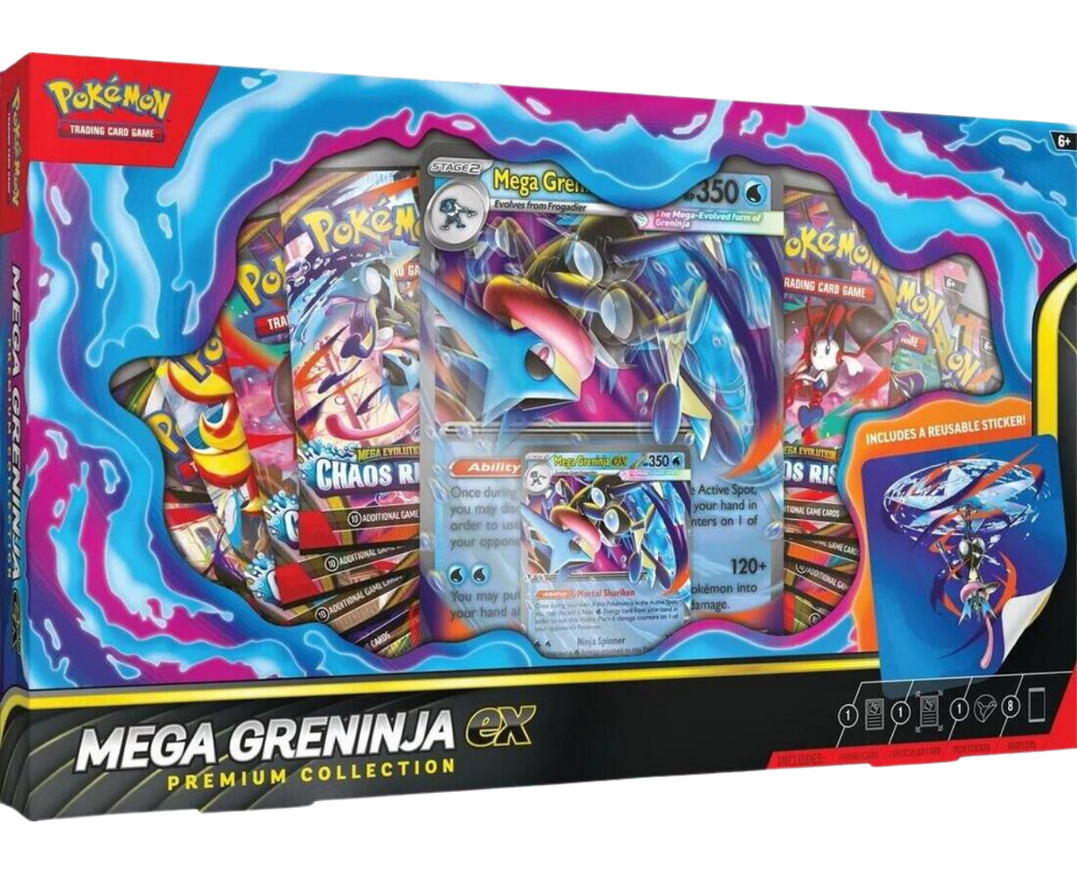 Pokemon Mega Evolution - Mega Greninja ex Premium Collection