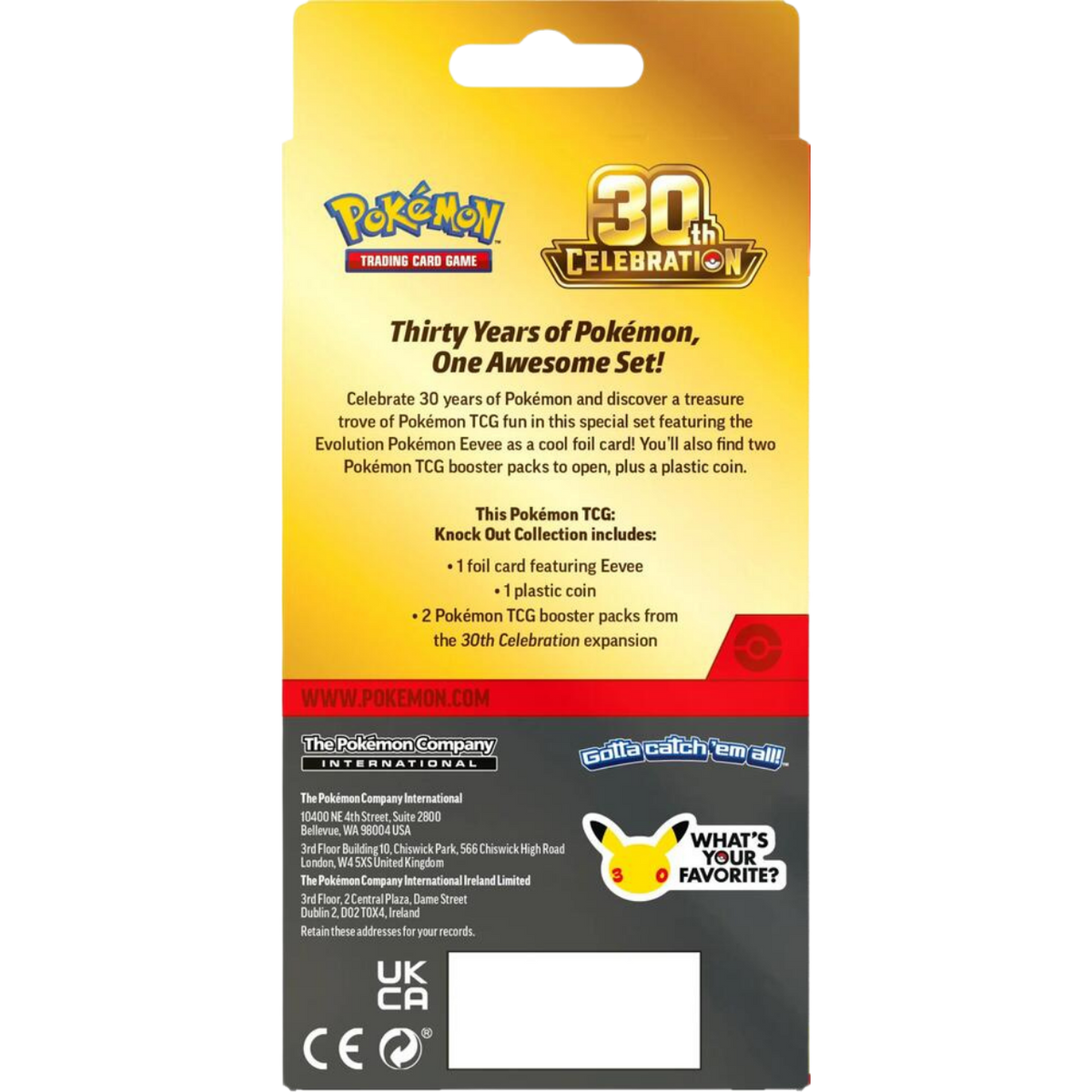 Pokemon 30th Celebration - Knock Out Collection