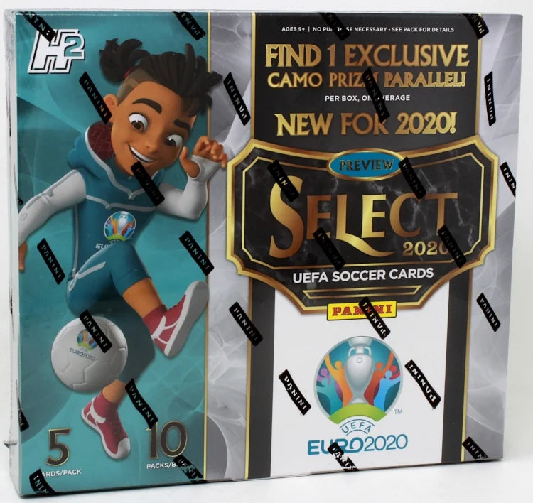 2019 20 Panini Select UEFA Euro Soccer Hobby Hybrid Box (Ships Sealed Only)