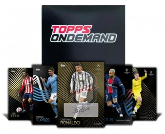 2020 21 Topps UEFA Champions League Knockout Soccer Box 48 Cards (Ships Sealed Only)