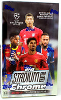 2020 21 Topps Stadium Club Chrome UEFA Champions League Hobby Box (Ships Sealed Only)