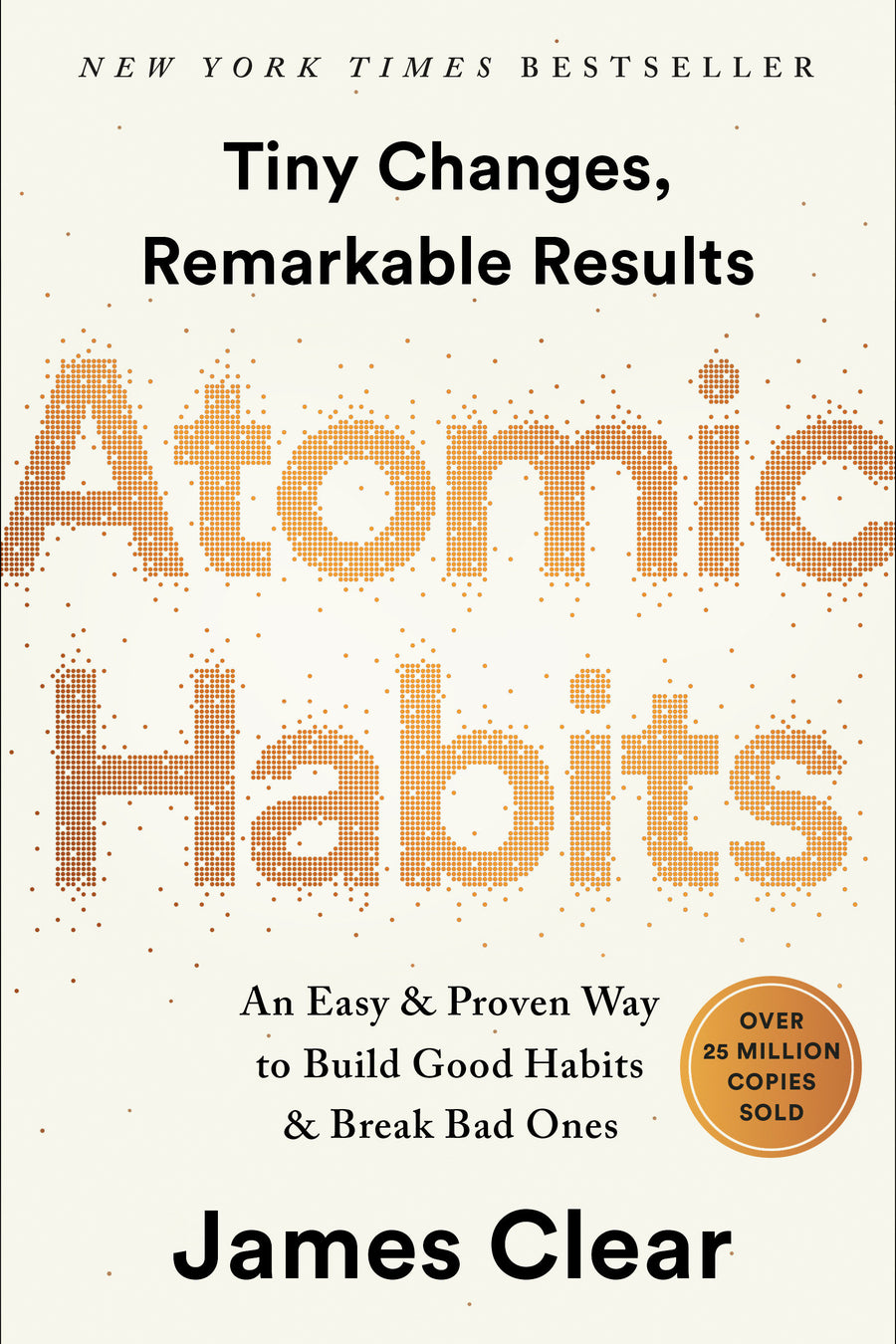 Atomic Habits — cover, ISBN 9780735211292