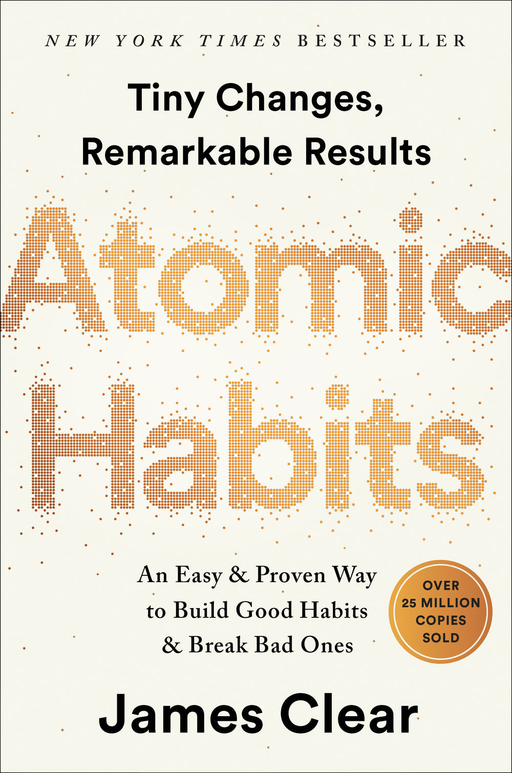 Atomic Habits — cover, ISBN 9780735211292