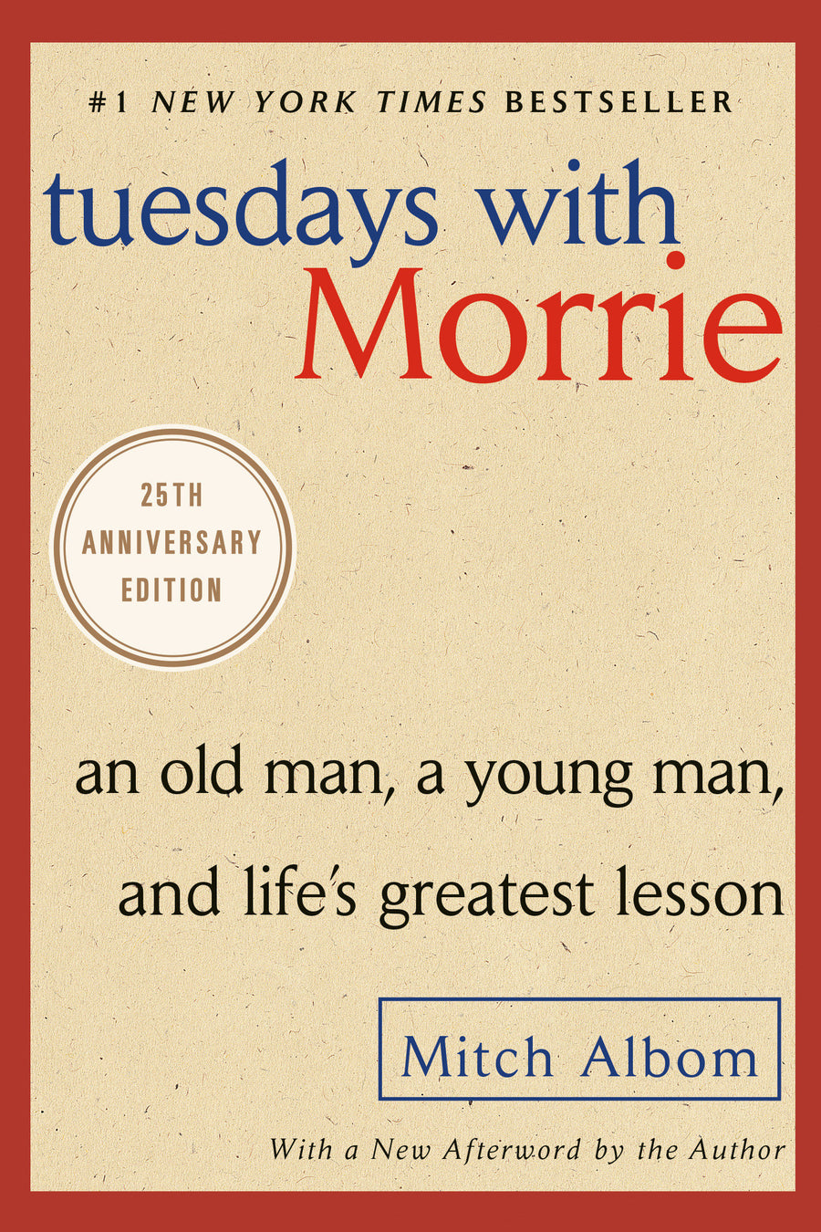 Tuesdays with Morrie — cover, ISBN 9780767905923