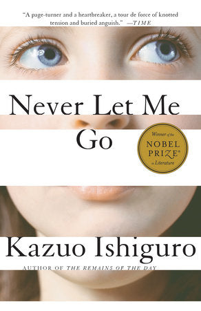 Never Let Me Go — book cover