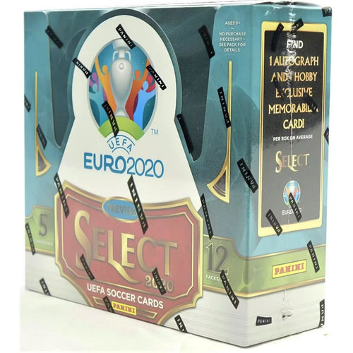 2019-20 Panini Select UEFA Euro Soccer Hobby Box (Ships Sealed Only)