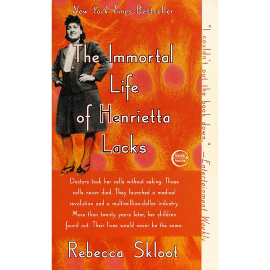 The Immortal Life of Henrietta Lacks by Rebecca Skloot paperback cover