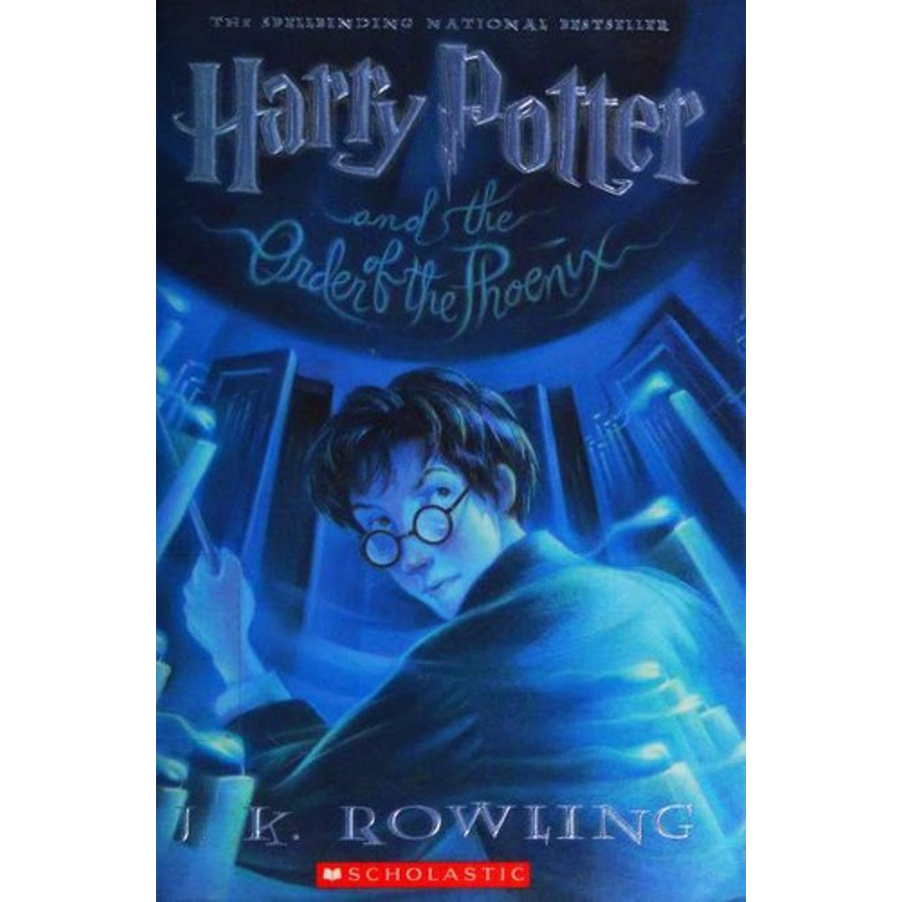 Harry Potter and the Order of the Phoenix by J. K. Rowling book cover