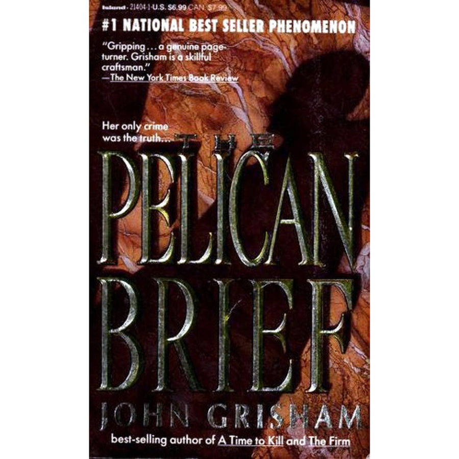 The Pelican Brief by John Grisham book cover