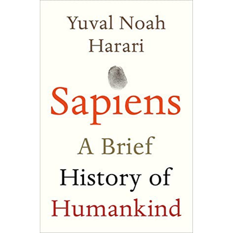 Sapiens by Yuval Noah Harari book cover