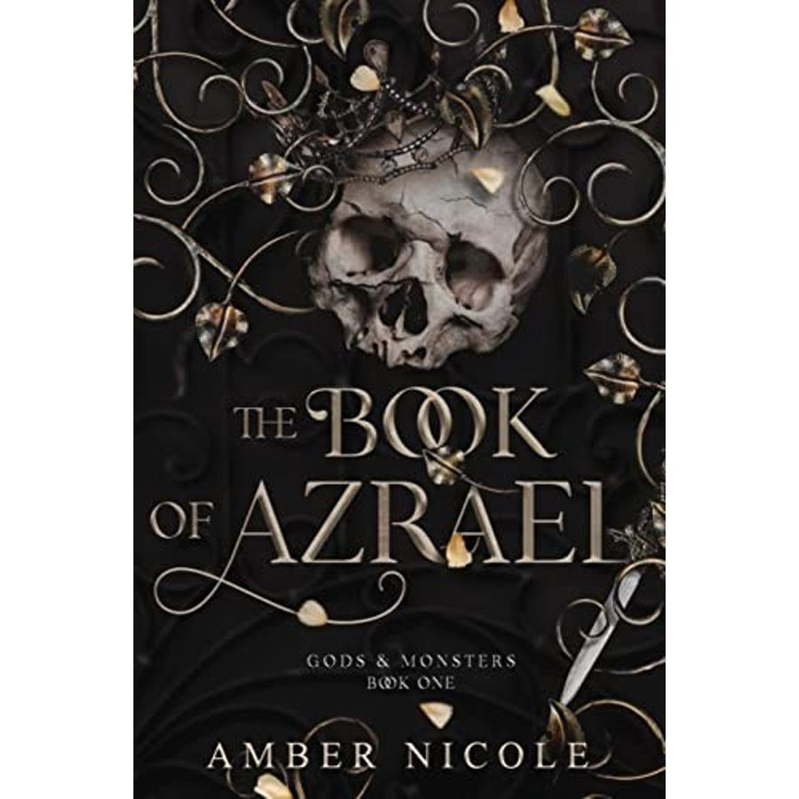 The Book of Azrael by Amber V. Nicole paperback cover